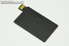 Tarjeta memoria USB promocional con impresión de imformación de empresa 133