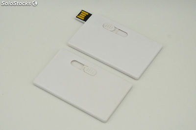 Tarjeta memoria USB promocional con impresión de imformación de empresa 133 - Foto 2