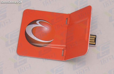 Tarjeta memoria USB promocional con impresión de imformación de empresa 143 - Foto 2