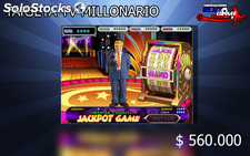 Tarjeta tv millonario para maquina de juego