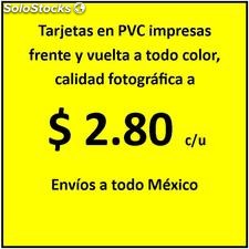 Tarjetas en PVC para credenciales, publicidad, invitaciones, imagenes religiosas