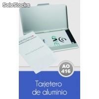 Tarjetero de aluminio - Modelo:AO-416