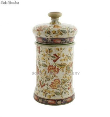 Tarro botica 29cm - Hiti | porcelana decorada en porcelana