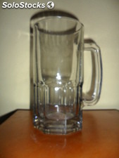 Tarro cervecero 1 litro, vidrio de primera