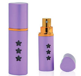 Tarro de perfume bolso estrellas azuis e purple (5ML) - Foto 2