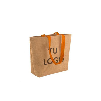 Tasche aus Sackleinen mit Ihrem Logo 40X37,5X10 cm
