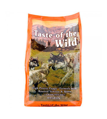 Taste Of The Wild High prairie canine puppy à la viande de bison rôtie et au