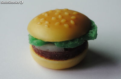 Tasty hamburger lecteur flash 8G clé usb mémoire bâton cadeau pendrive