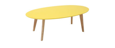 Tavolino design 120cm giallo EKKA - Foto 2