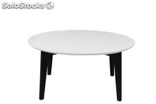 ... > Prodotti > Altro > Tavolino design laccato bianco e nero LARGO