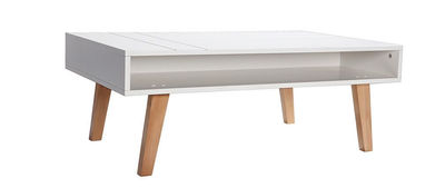Tavolino design laccato bianco opaco ADORNA - Foto 2