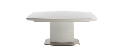 Tavolo da pranzo design allungabile bianco brillante L160-200 ERESOS