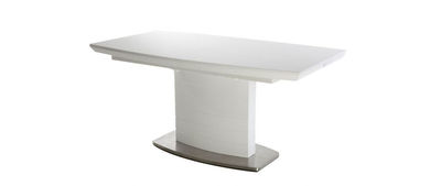 Tavolo da pranzo design allungabile bianco brillante L160-200 ERESOS - Foto 2