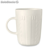 Taza cerámica 310 ml blanco MIMO6321-06