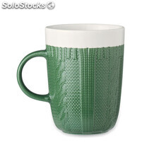Taza cerámica 310 ml verde MIMO6321-09