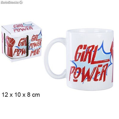 Taza ceramica girl power