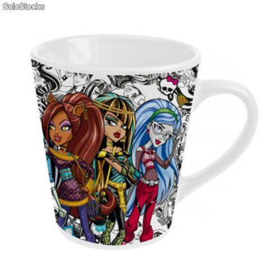 Taza Conica White Monster High