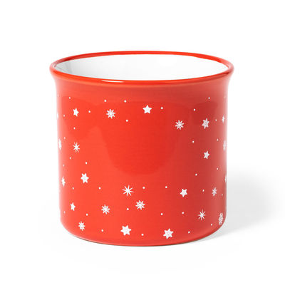 Taza de cerámica con diseño navideño vintage - Foto 2