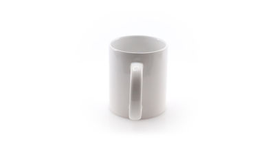 Taza de cerámica de 370ml de capacidad en color blanco. - Foto 4