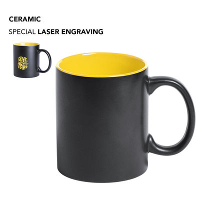 Taza de cerámica especial para grabacion en laser - Foto 2