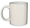 tazas ceramica blanca