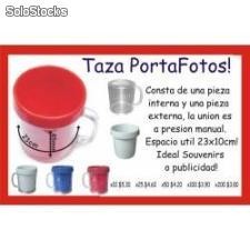 Taza portafoto personalizada