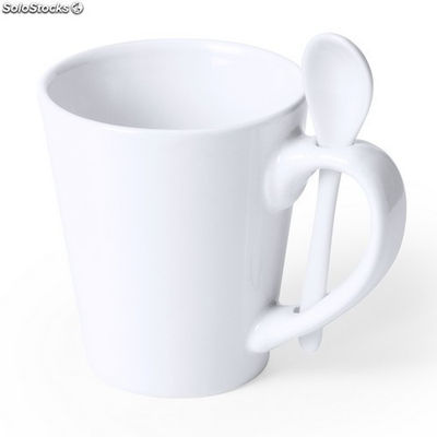 Taza Sublimacion con cuchara