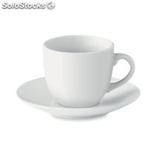 Taza y plato cerámica café MO9634-06