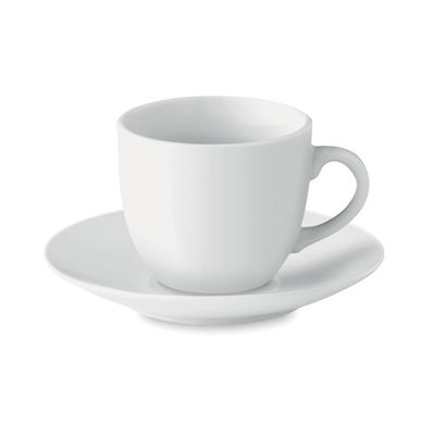 Taza y plato cerámica café MO9634-06
