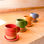 Tazas para café con platos Rojo - 1