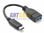 TC011 USB3.1 Type-c to 3.0 a f-otg u-disk cable;Cu, od: 4.0MM, Lenghth: 20CM - 1