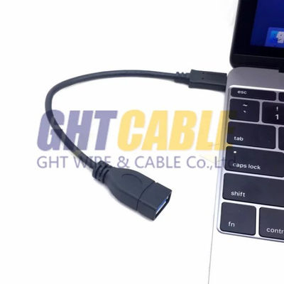 TC011 USB3.1 Type-c to 3.0 a f-otg u-disk cable;Cu, od: 4.0MM, Lenghth: 20CM - Foto 4