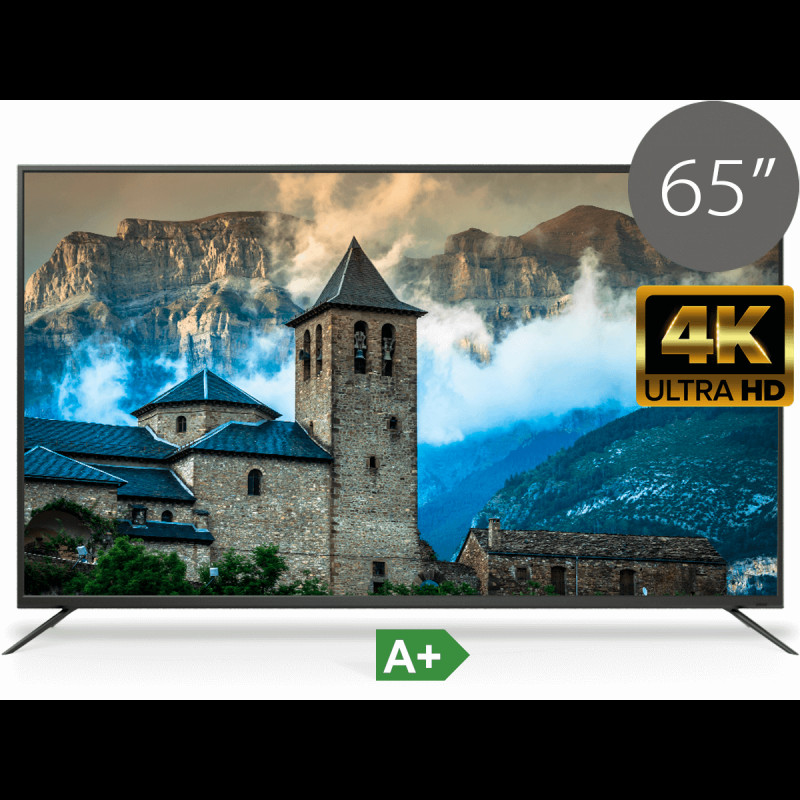 TD Systems Smart TV 55 Pulgadas 4K HDR10 - Televisores 3 años de