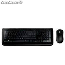 Teclado E Mouse Sem Fio Desktop 850 Usb Preto Microsoft - PY900021