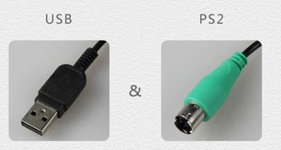 Teclado impermeable con cable USBK-100PS2 teclado ordenador - Foto 4