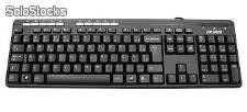 Teclado Mult Ps2 k618 Preto