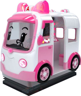 Tecway Kiddie Ride-Amber Bus