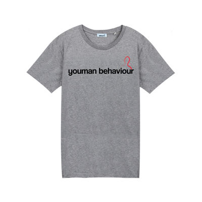 Tee - behaviour - grey