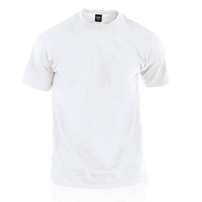 Tee shirt blanc 100% coton 150 gr blanc