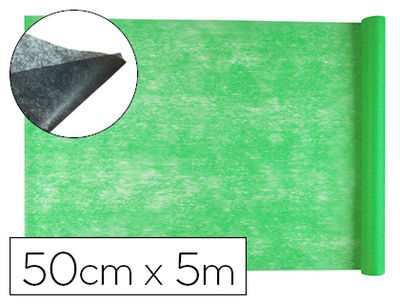 Tejido sin tejer liderpapel terileno 25 g/M2 rollo de 5 mt verde
