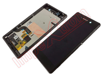Tela com capa frontal Sony Xperia M5 E5603, E5606, E5653, Sony Xperia M5 Dual - Foto 2