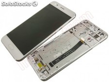 Tela completa (LCD/janela + toque digitador) branca para Asus Zenfone 4,
