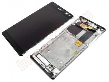 Tela completa (LCD/janela + toque digitador) preta para Sony Xperia C5 Ultra, - Foto 2