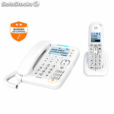 Telefon Bezprzewodowy Alcatel XL785 Biały Niebieski Wielokolorowy