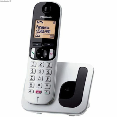 Telefon Bezprzewodowy Panasonic KXTGC250SPS Srebrzysty