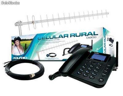 Telefone Celular de Mesa CA-900 - 900Mhz + Antena CF-917 + Cabo Especial c/ 15 m
