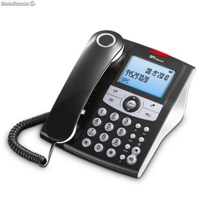 SPC Telecom 7608N Black / Teléfono fijo inalámbrico
