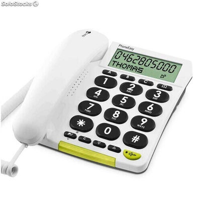 Teléfono (Doro PhoneEasy 312CS) Teclas Grandes y Pantalla
