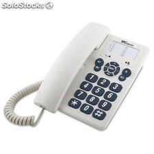 Teléfono Fijo SPC 3602 Blanco