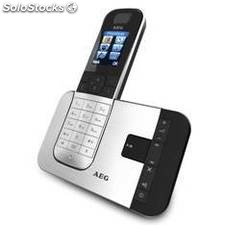 Telefono inalambrico dect aeg voxtel d-575 display color 1.8 lcd, metal
